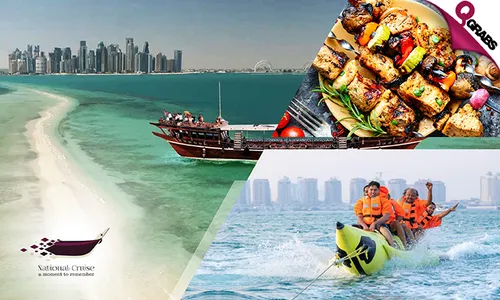 Swim & Jump + BBQ Set Menu with Al Safliya Island Getaway!
